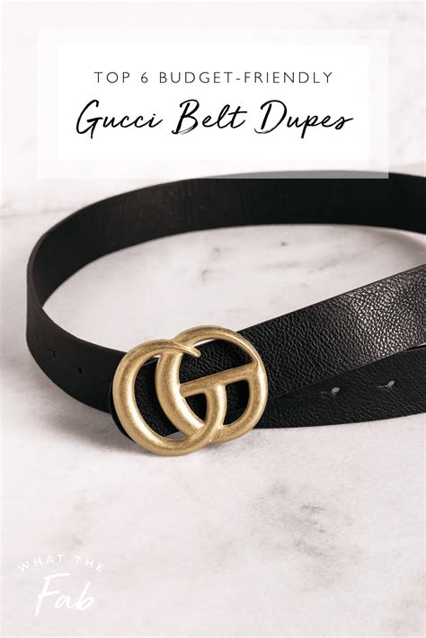 gucci dupe belt|best Gucci belt dupes.